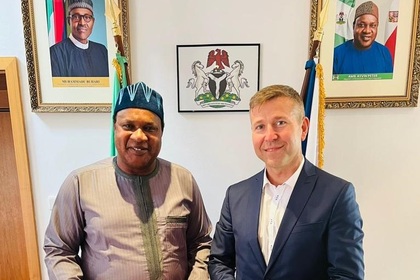 Přátelské setkání s velvyslancem Nigérie v České republice