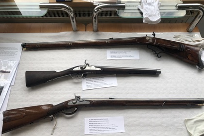 Výstava historických zbraní