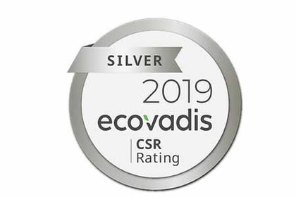 Ocenění EcoVadis 2019