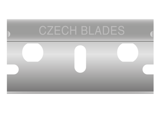 INDUSTRIAL single-edged blades – type 1